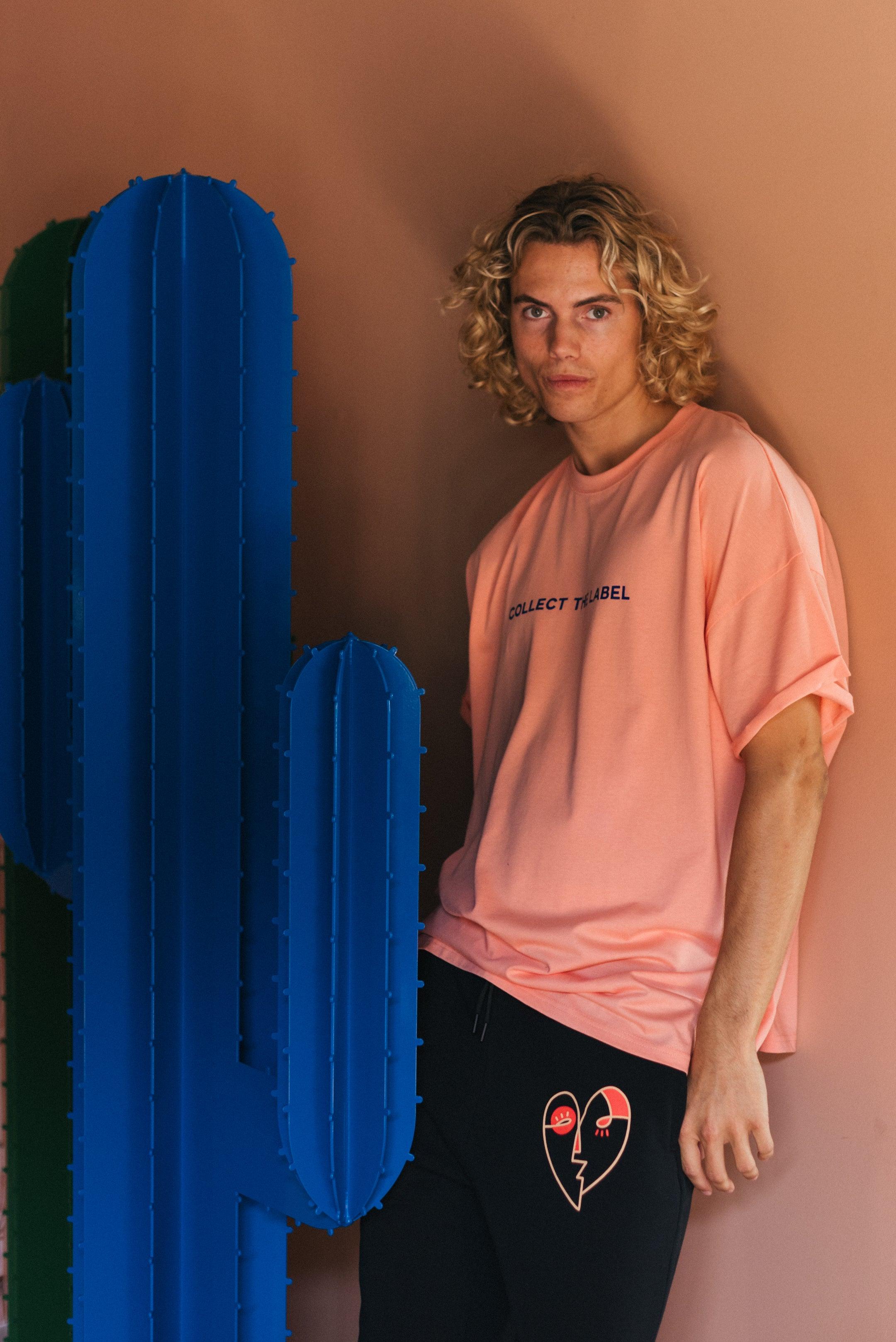 Pantalones de chándal del corazón negro