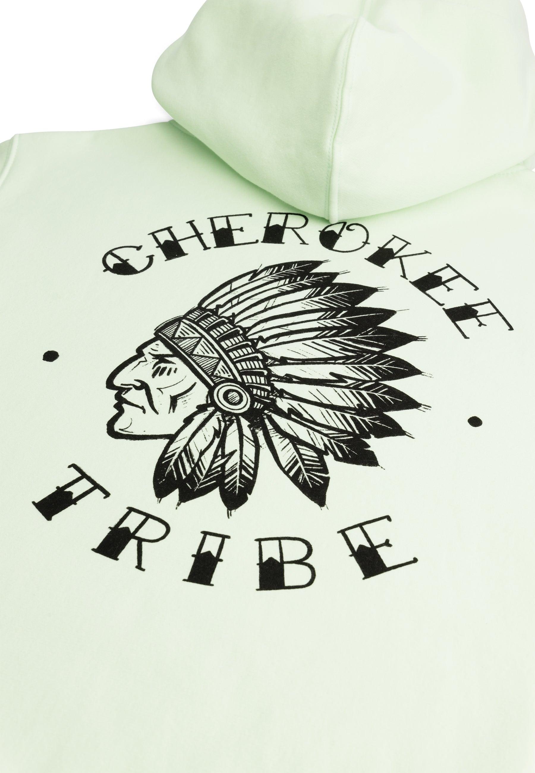 Cherokee sudadera con capucha menta verde