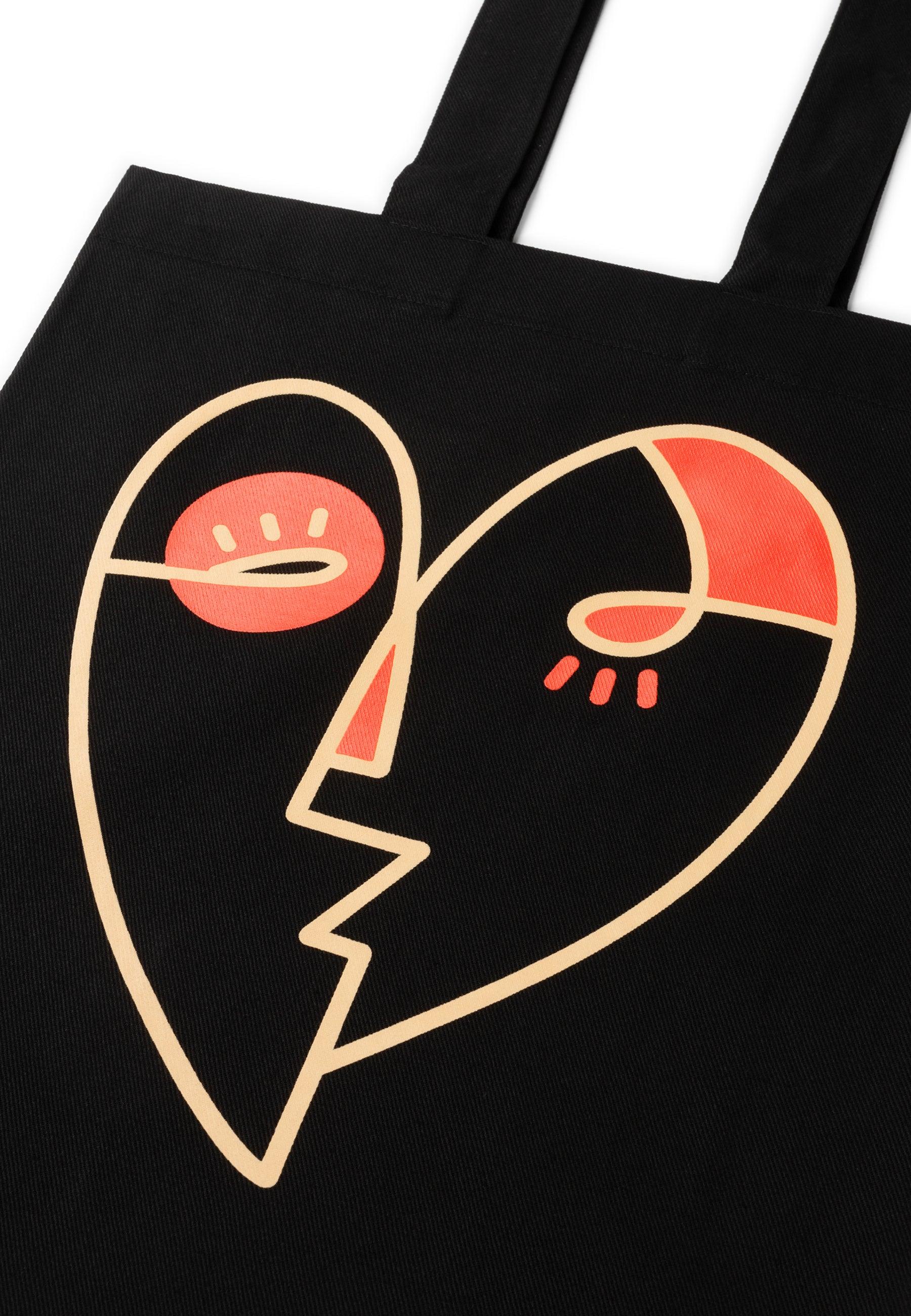 Totebag de corazón