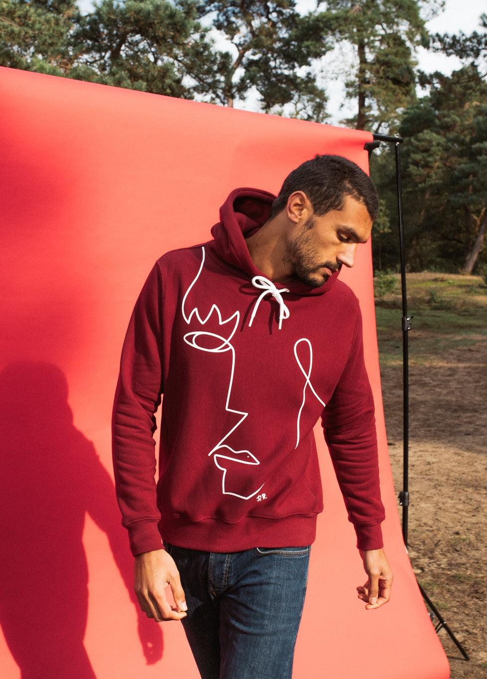 Vesper Hoodie Burgundy