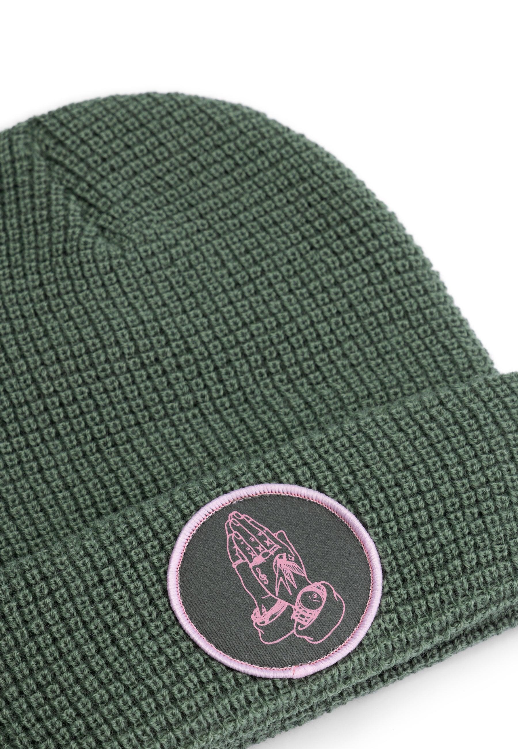 Orar gorro verde